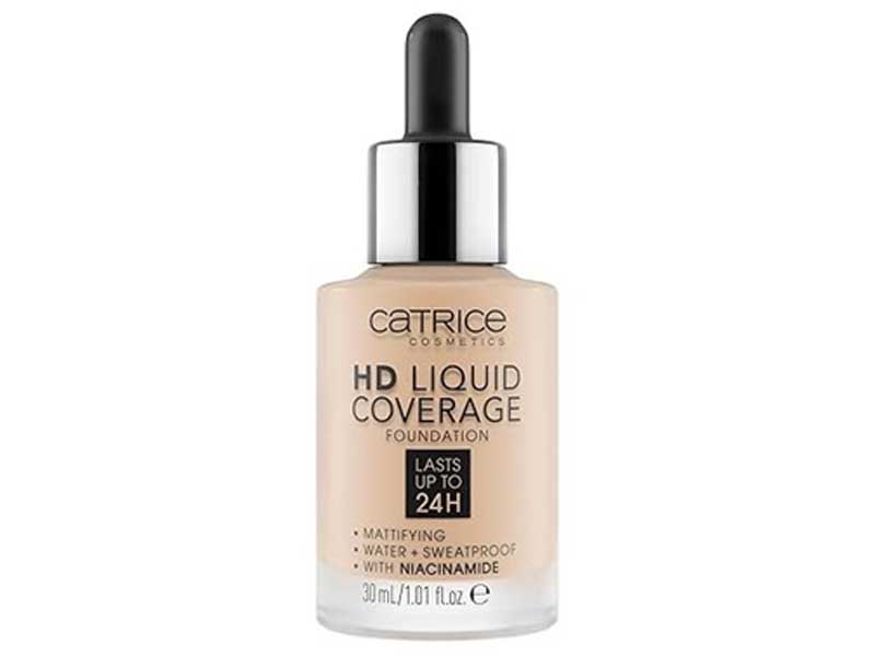 کرم پودر کاتریس مدل HD Liquid Coverage Foundation