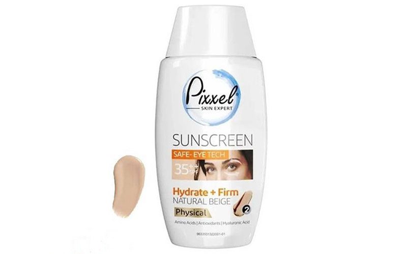 کرم ضد آفتاب رنگی پیکسل SPF 35 مدل physical ‌مناسب انواع پوست