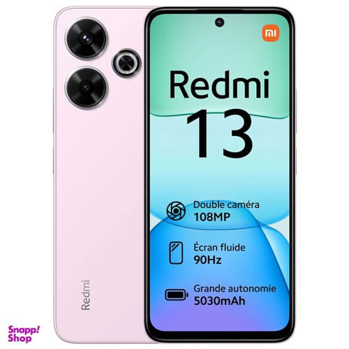 گوشی موبایل شیائومی مدل Redmi 13 4G دو سیم کارت ظرفیت 256 گیگابایت رم 8 گیگابایت