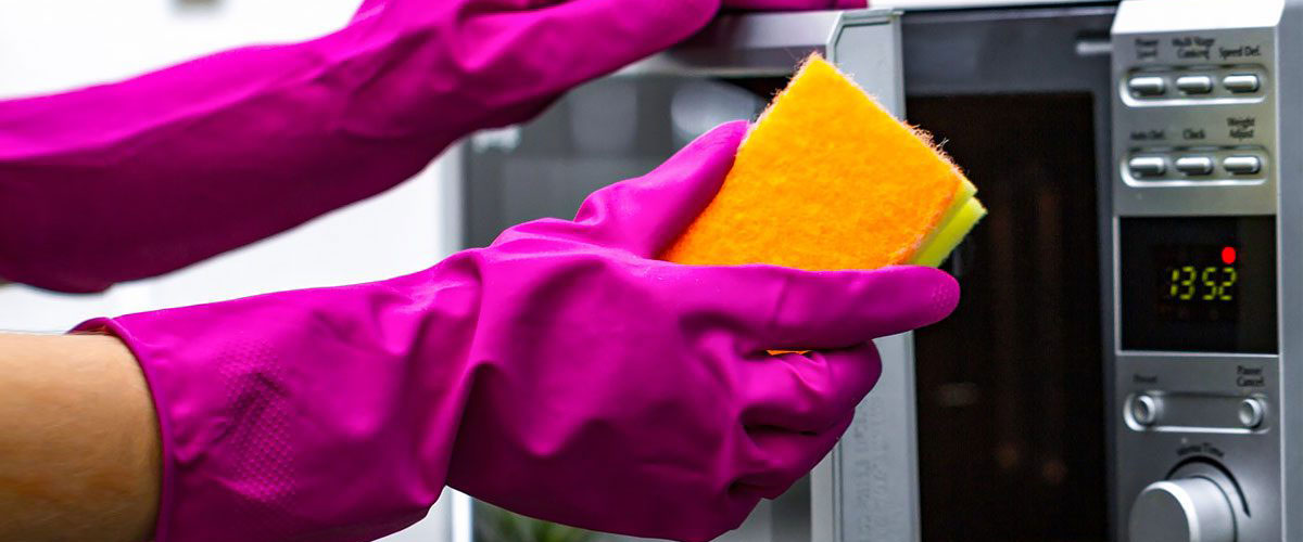 تمیز کردن مایکروفر - تصویر اصلی