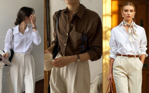 پیراهن یقه مردانه دکمه دار