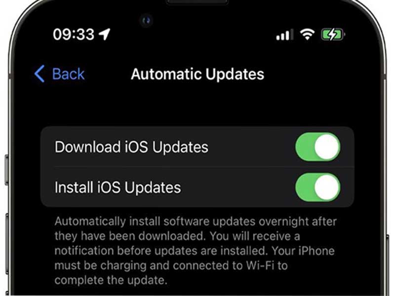 Install iOS Updates