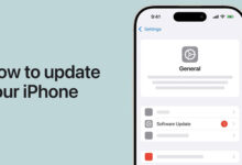 آپدیت آیفون