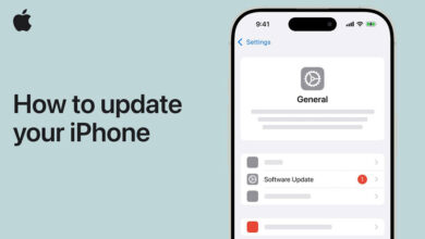 آپدیت آیفون