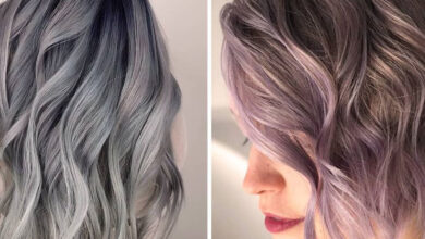 ترکیب‌های رنگ موی دودی