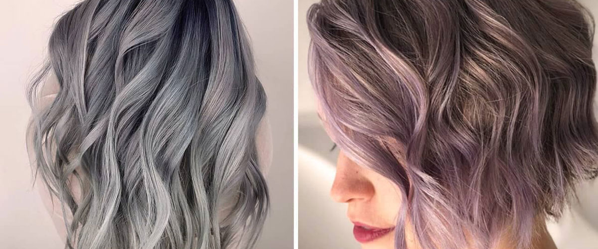 ترکیب‌های رنگ موی دودی