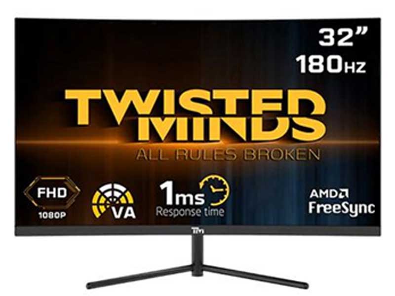 مانیتور 32 اینچ مخصوص بازی خمیده تویستد مایندز مدل Twisted Minds TM32CFHD180VA