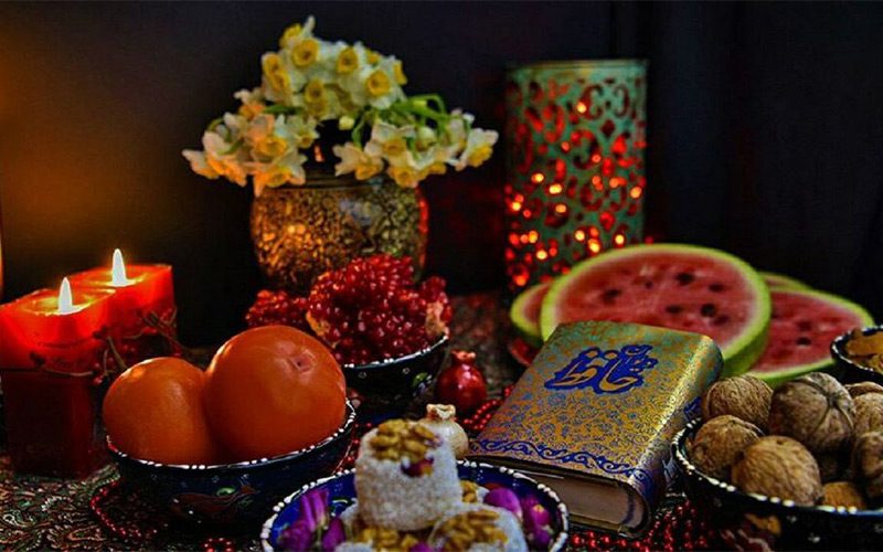 خوراکی های سفره شب یلدا