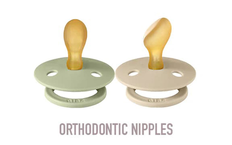 تفاوت پستانک ارتودنسی و معمولی - پستانک ارتودنسی چه شکلیه