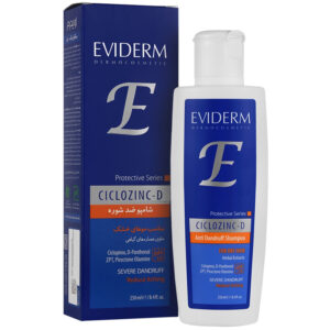 شامپو ضد شوره مو اویدرم مدل سیکلوزینک دی