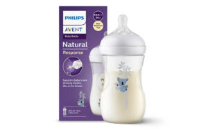 شیشه شیر طلقی اونت مدل A903/67 طرح کوالا ظرفیت 260 میلی‌لیتر