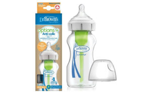 شیشه شیر پیرکس دکتر براونز کد 9100 حجم 270 میلی‌لیتر