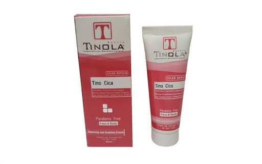 کرم ترمیم کننده پوست تینولا بیوتی (Tinola beauty) مدل تینو سیکا حجم 40 میلی‌لیتر