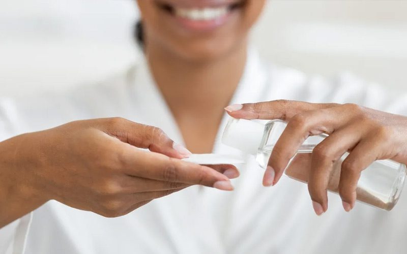 پاک‌کردن آلودگی‌ها و آرایش قبلی