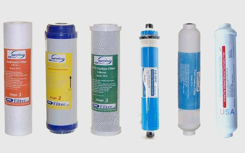 اهمیت نوع و تعداد فیلترهای تصفیه‌کننده آب
