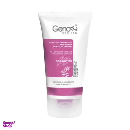 ژل بهداشتی بانوان ژنو (Geno) حجم 150 میلی‌لیتر