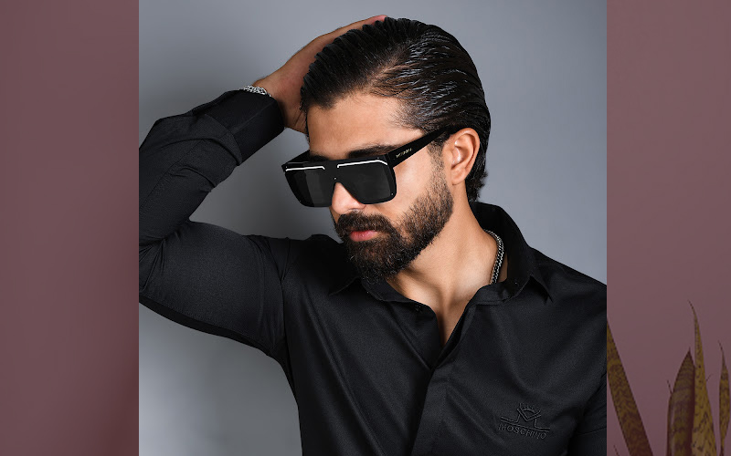 عینک برای تکمیل استایل محرمی آقایان