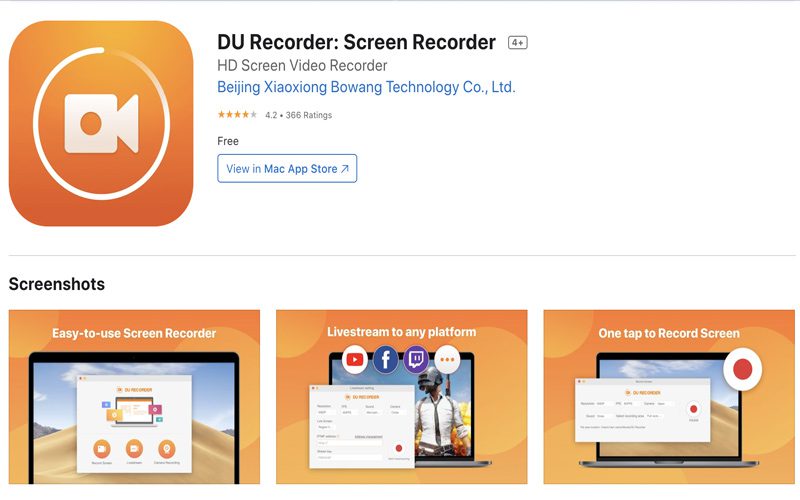 اسکرین رکورد آیفون با ابزار پیشرفته DU Recorder