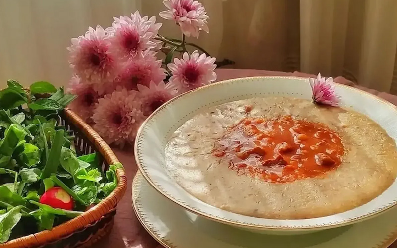 شله‌ مشهدی نذری ایام محرم
