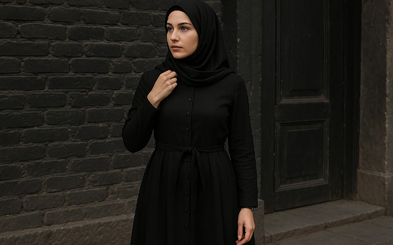 اصول استایل لباس مشکی زنانه محرم