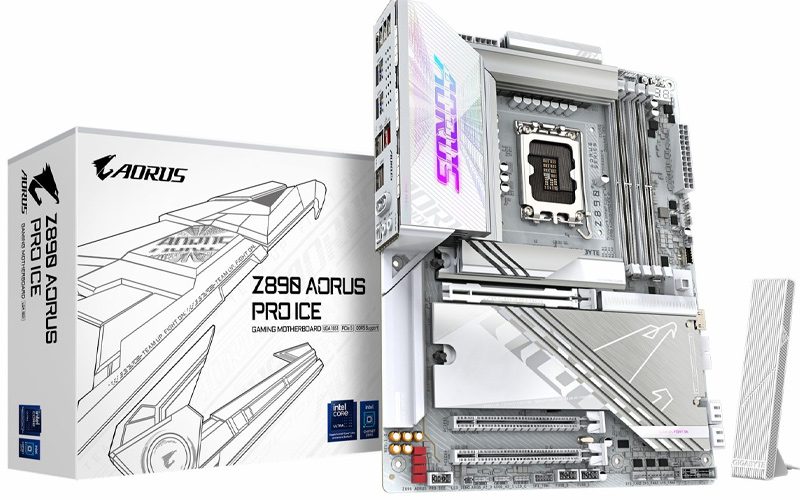 بهترین مادربرد گیمینگ گیگابایت Z۸۹۰ AORUS PRO ICE