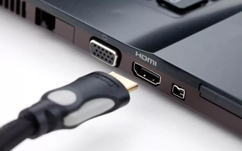 اتصال لپ تاپ به تلویزیون با HDMI