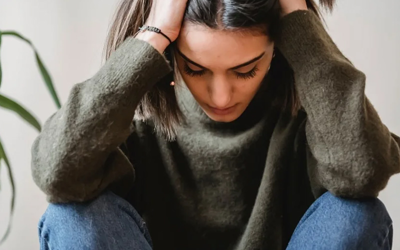  استرس دلیل عقب افتادن پریود