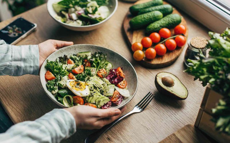   تغذیه سالم برای کاهش استرس