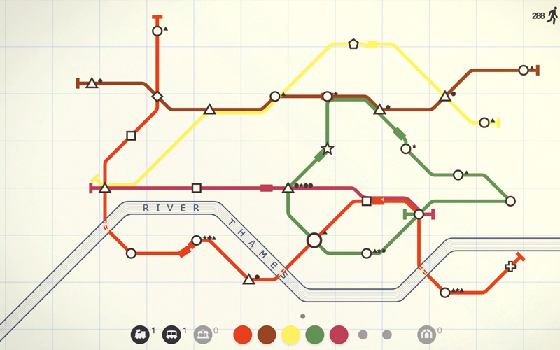 بازی فکری Mini Metro