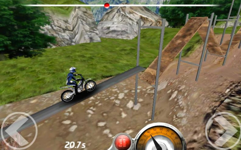 بازی مسابقه‌ موتورسواری Trial Xtreme برای اندروید