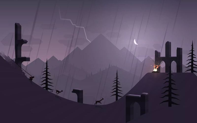 بهترین بازی های آفلاین، Alto’s Adventure