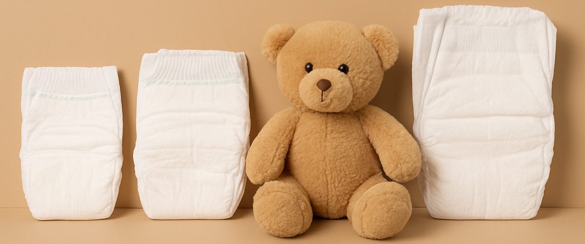 راهنمای جامع انتخاب سایز پوشک بچه برای راحتی و سلامت