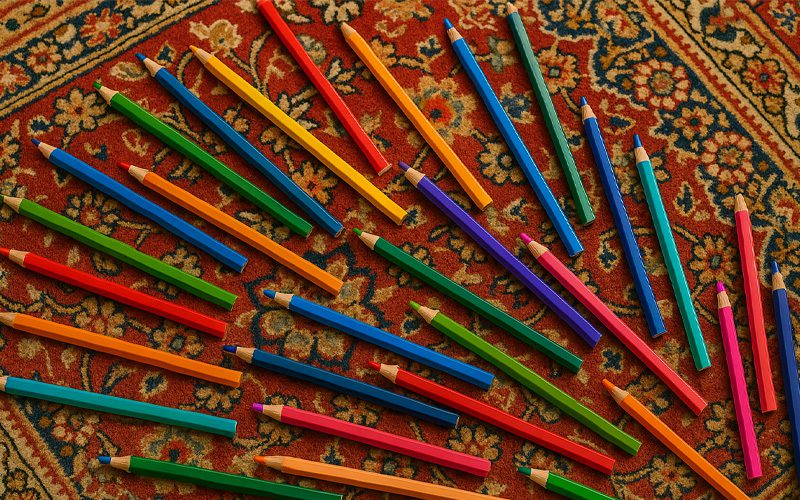 بهترین مارک های مداد رنگی ایرانی