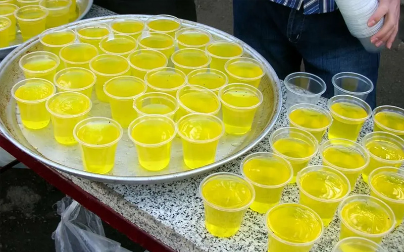 شربت زعفران، بهترین ایده های شربت نذری محرم