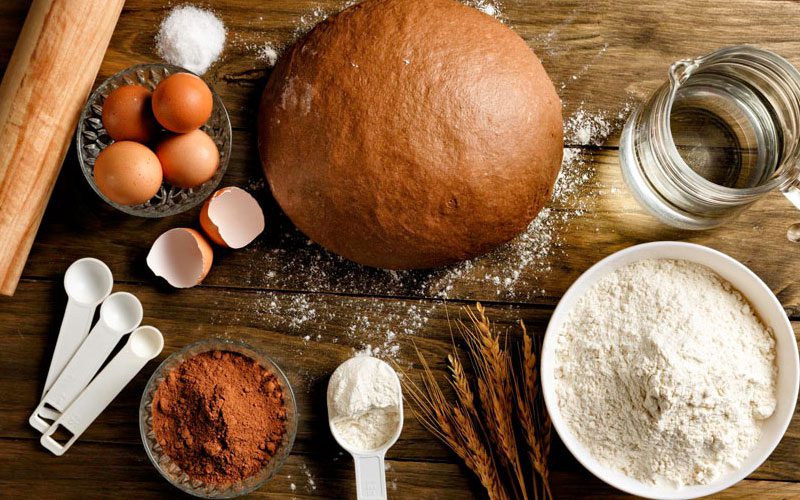 مواد اولیه ضروری نان