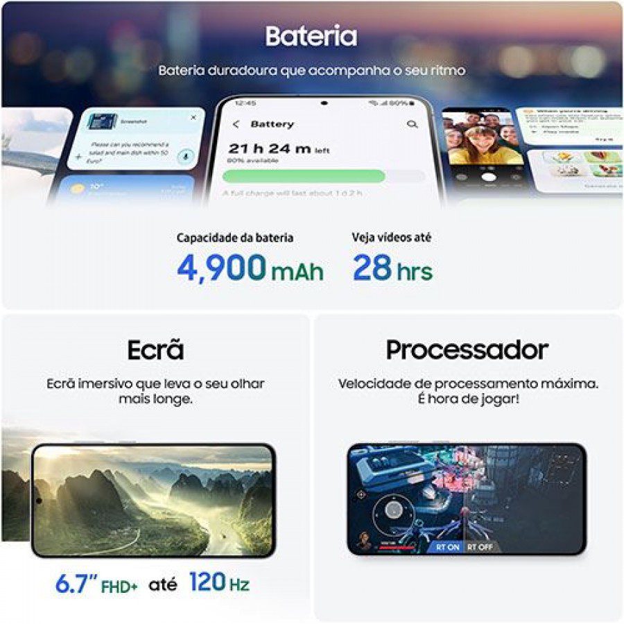 ظرفیت باتری S25 FE