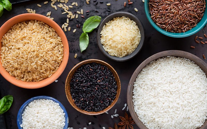 تفاوت کالری انواع برنج