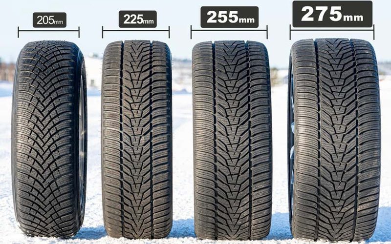 خواندن سایز لاستیک