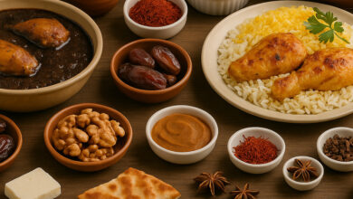 غذاهای طبع گرم: کلید سلامتی و تعادل در زندگی روزمره