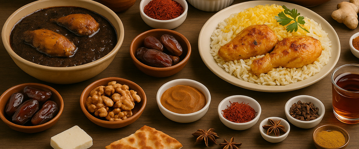 غذاهای طبع گرم: کلید سلامتی و تعادل در زندگی روزمره