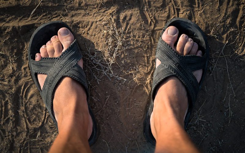 صندل مناسب برای پیاده‌روی اربعین