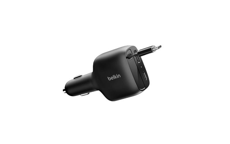 شارژر خودرویی جمع‌شونده Belkin BoostCharge 75W