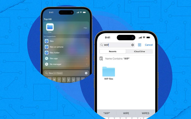 فایل منیجر نامناسب در iOS