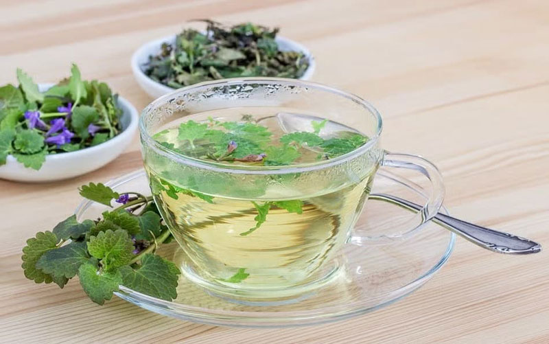دمنوش چای سبز دمنوش برای پاکسازی ریه افراد سیگاری