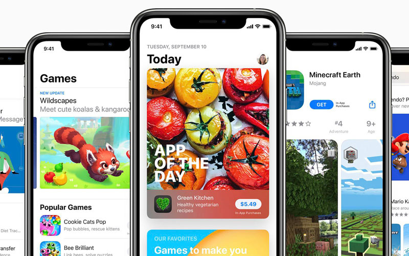 اپ استور در سیستم عامل iOS