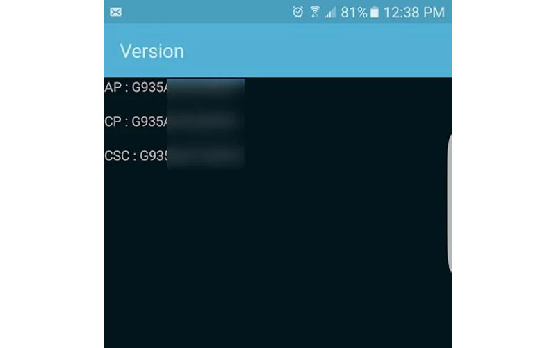 مشاهده اطلاعات نرم‌افزار و سخت‌افزار با کد مخفی سامسونگ