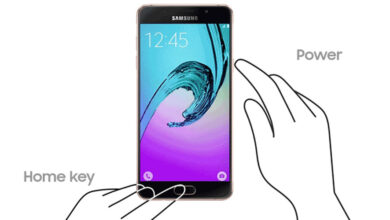 گرفتن اسکرین شات گرفتن در گوشی سامسونگ