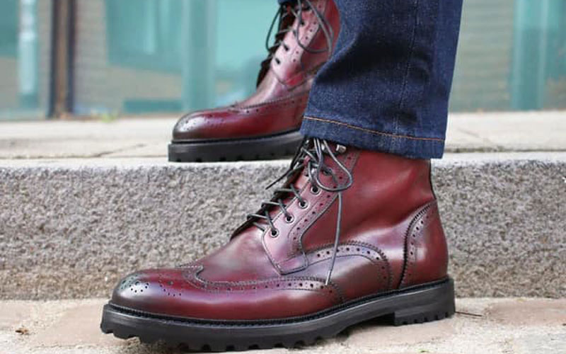 بوت بروگ (Brogue Boot)