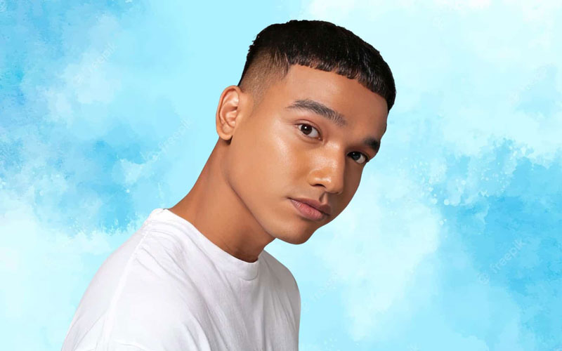 مدل موی سزار (Caesar Cut)