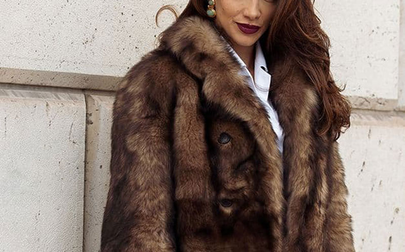 کاپشن خزدار (Faux Fur Jacket)